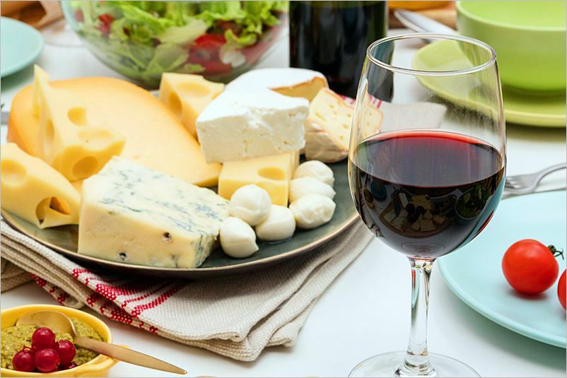 Claves para maridar el vino con el queso