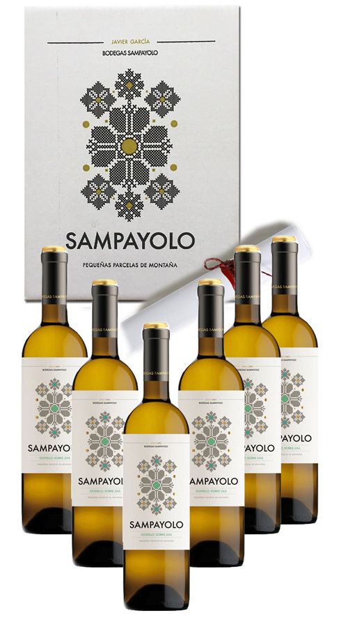 Pack de 6 vinos Godello sobre lías Sampayolo